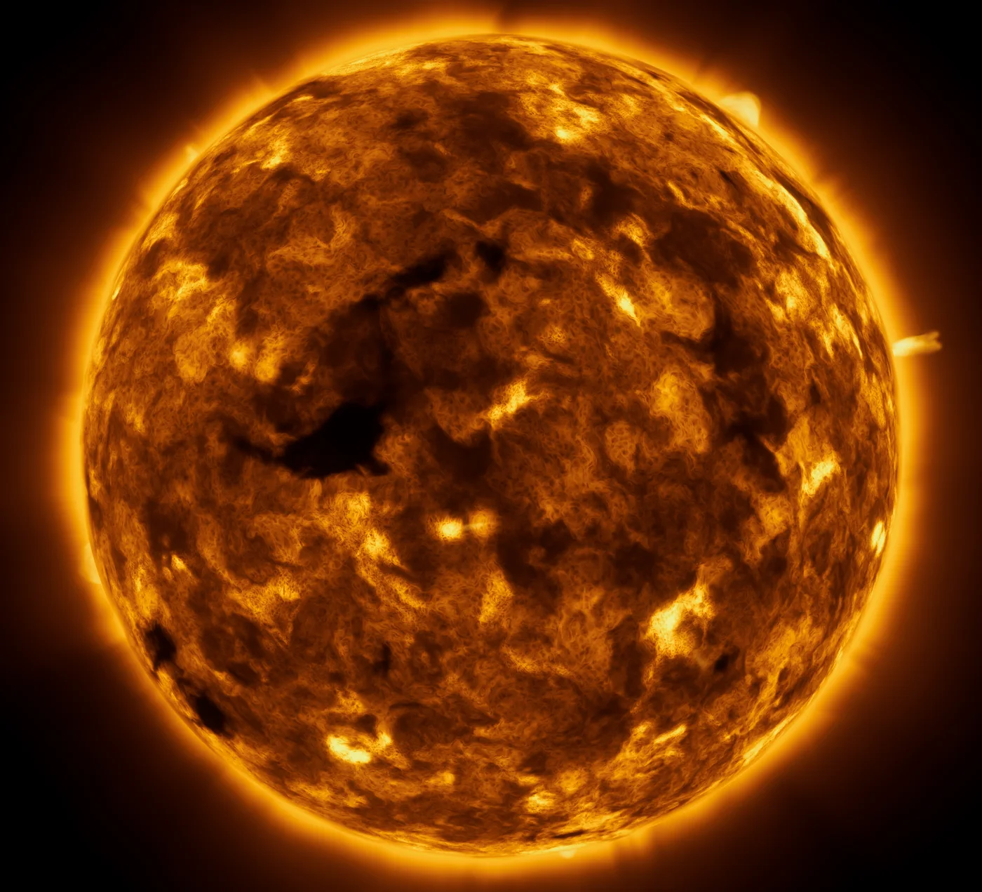 A sun-like star with its corona and coronal loops