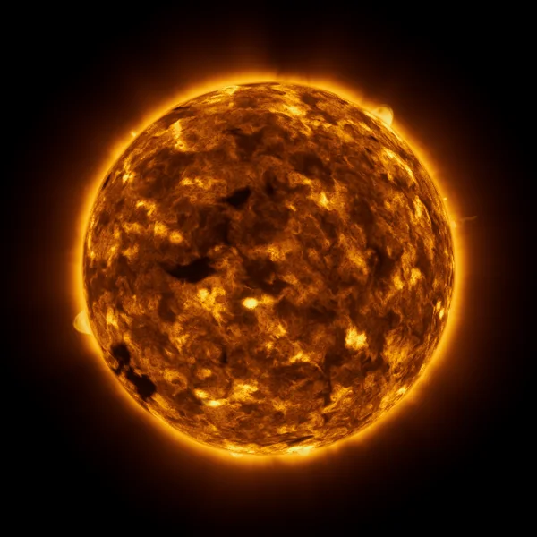 The same star in the EUV 171 Å view mode