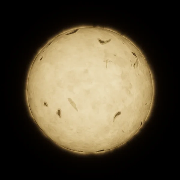 The same star in the White light view mode